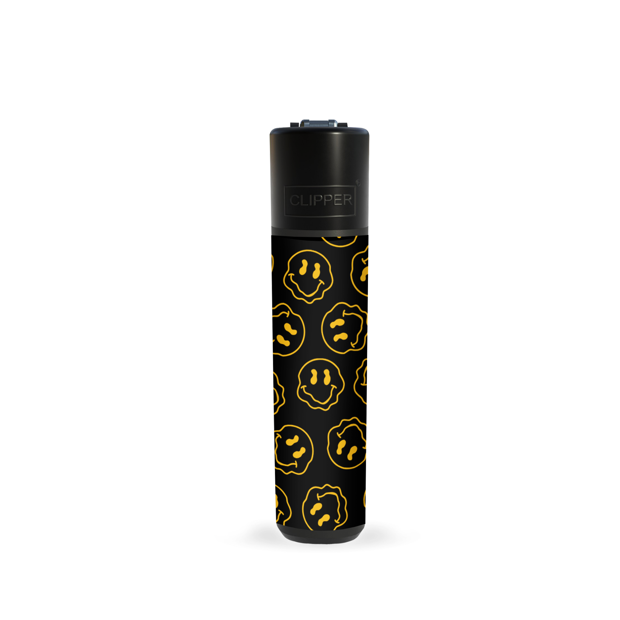 schwarz-gelb Smiley Clipper