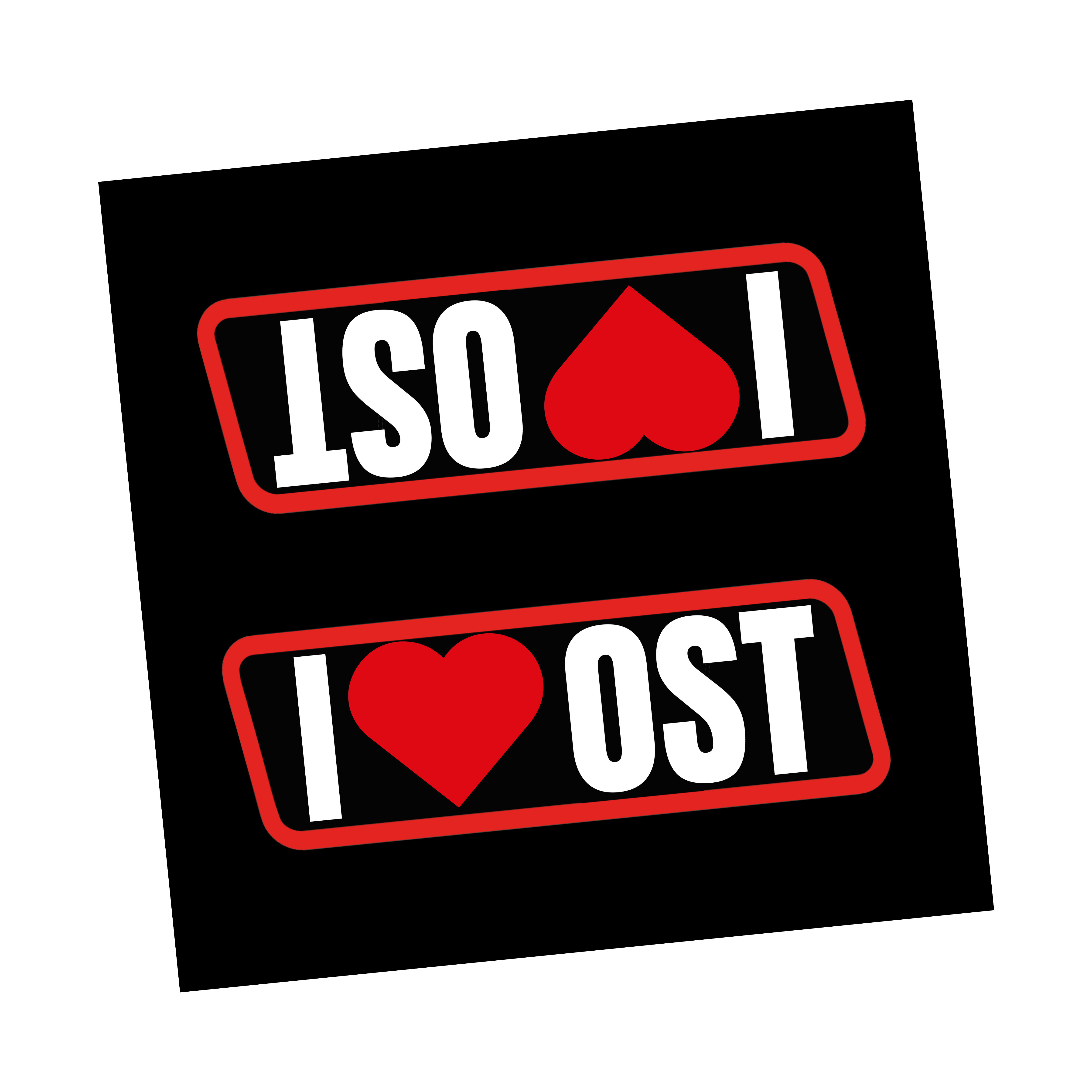 I LOVE OST – Lenkerpolster