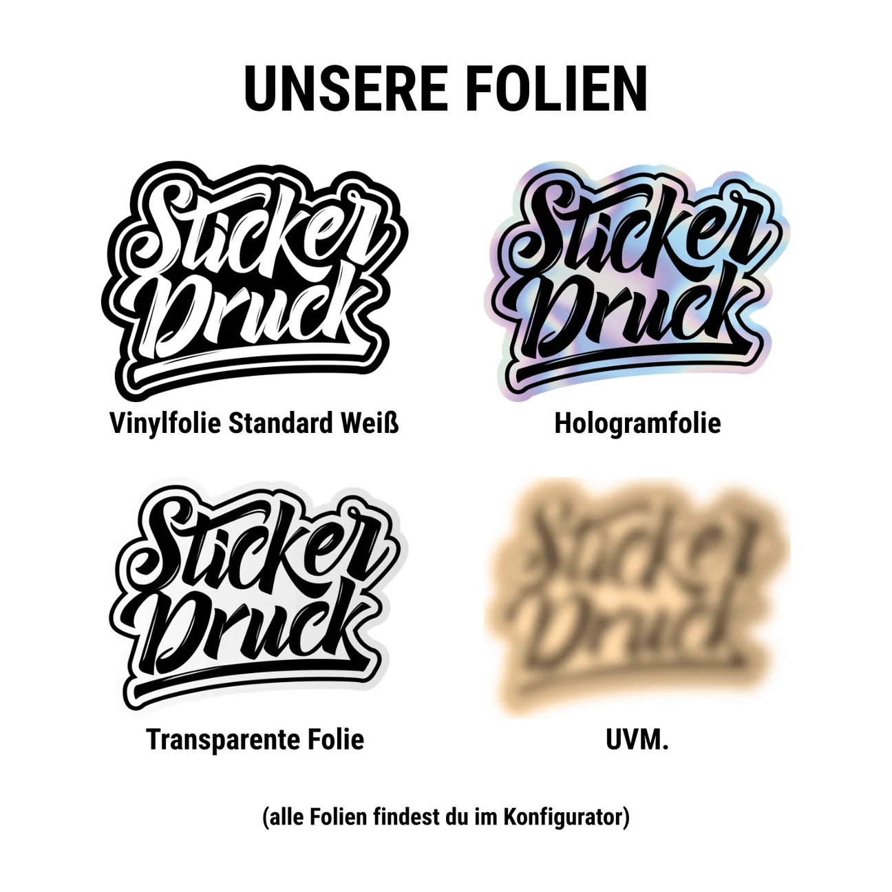 Personalisierte Sticker