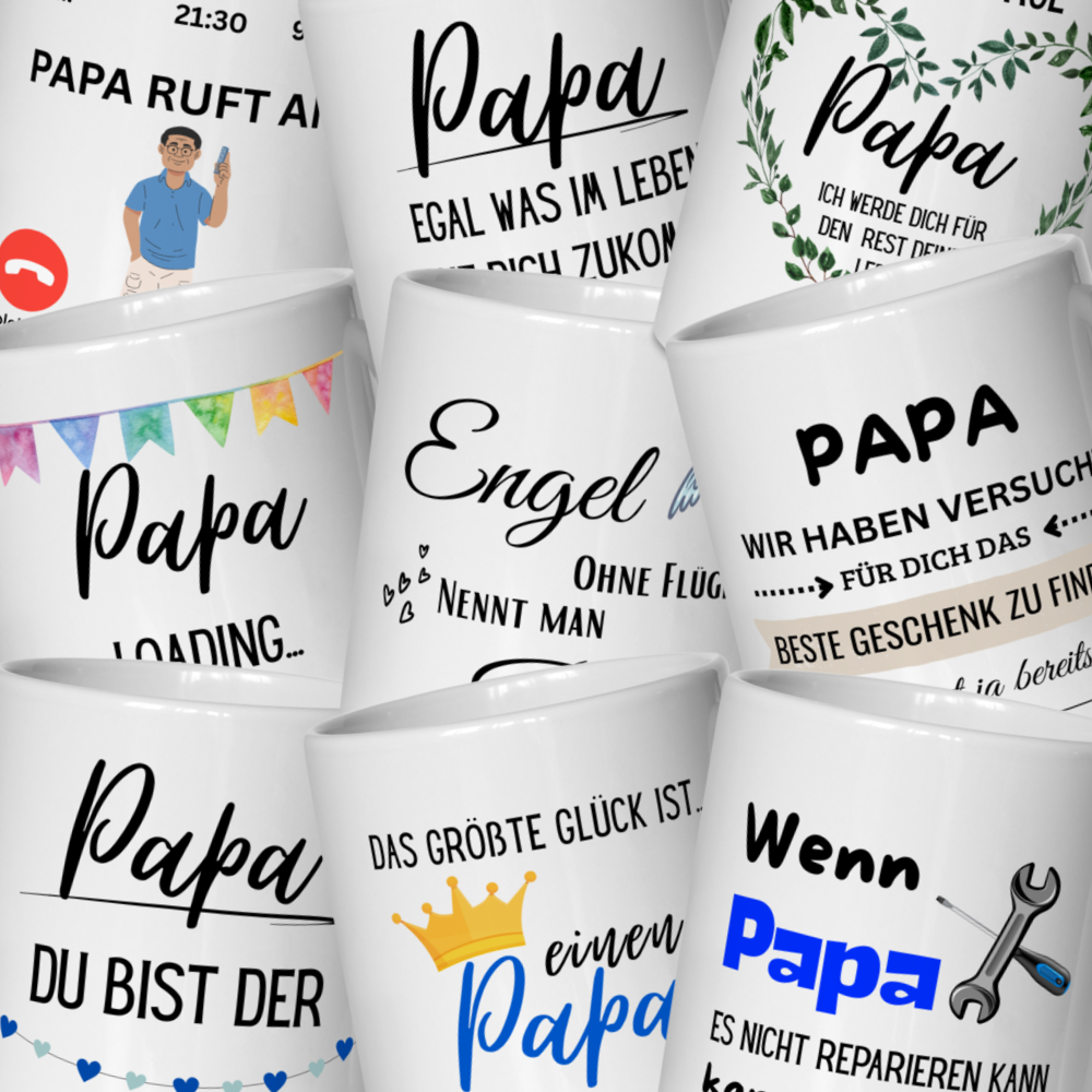 Tassen zum Vatertag