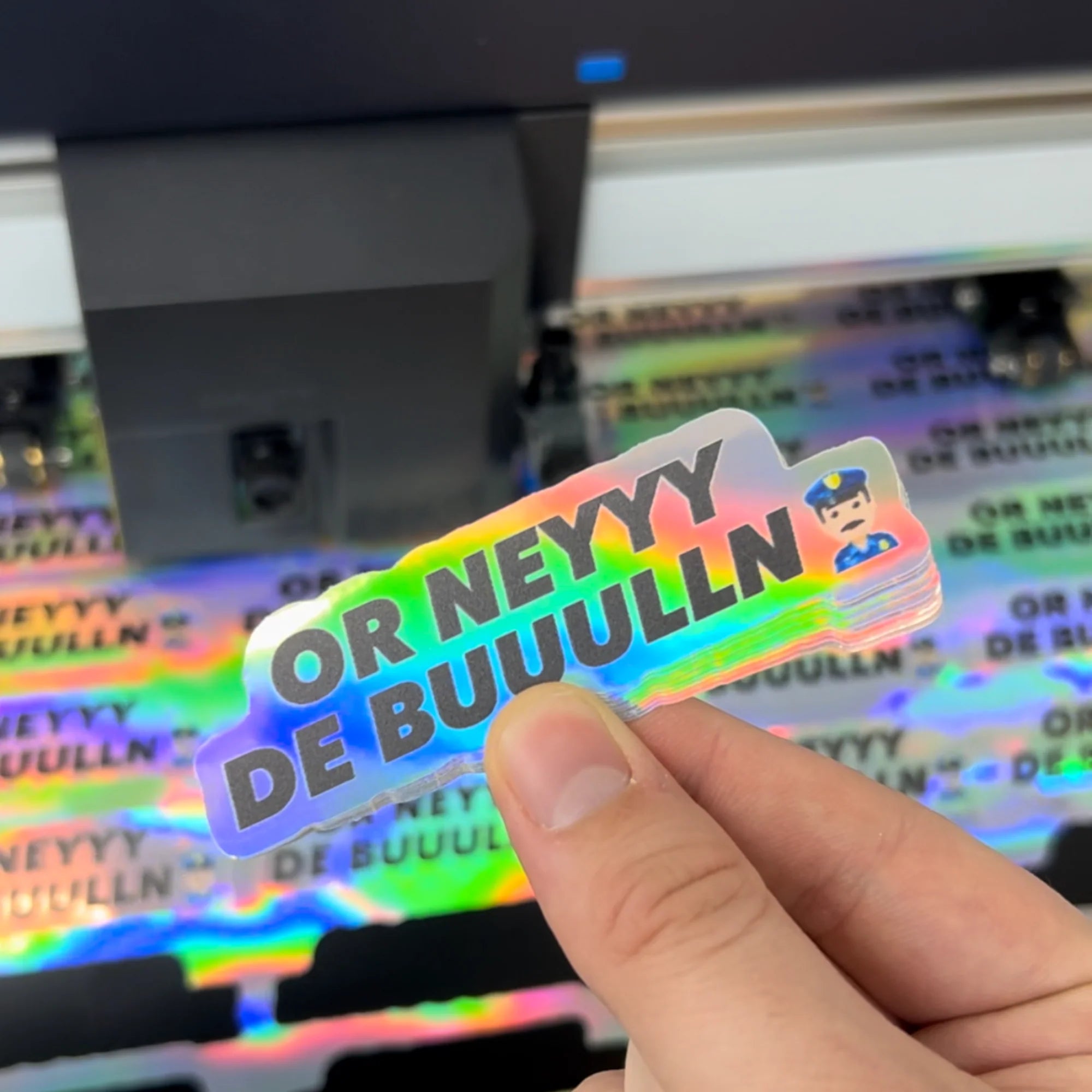 OR NEYYY DE BUUULLN 👮🏼‍♀️ – Sticker