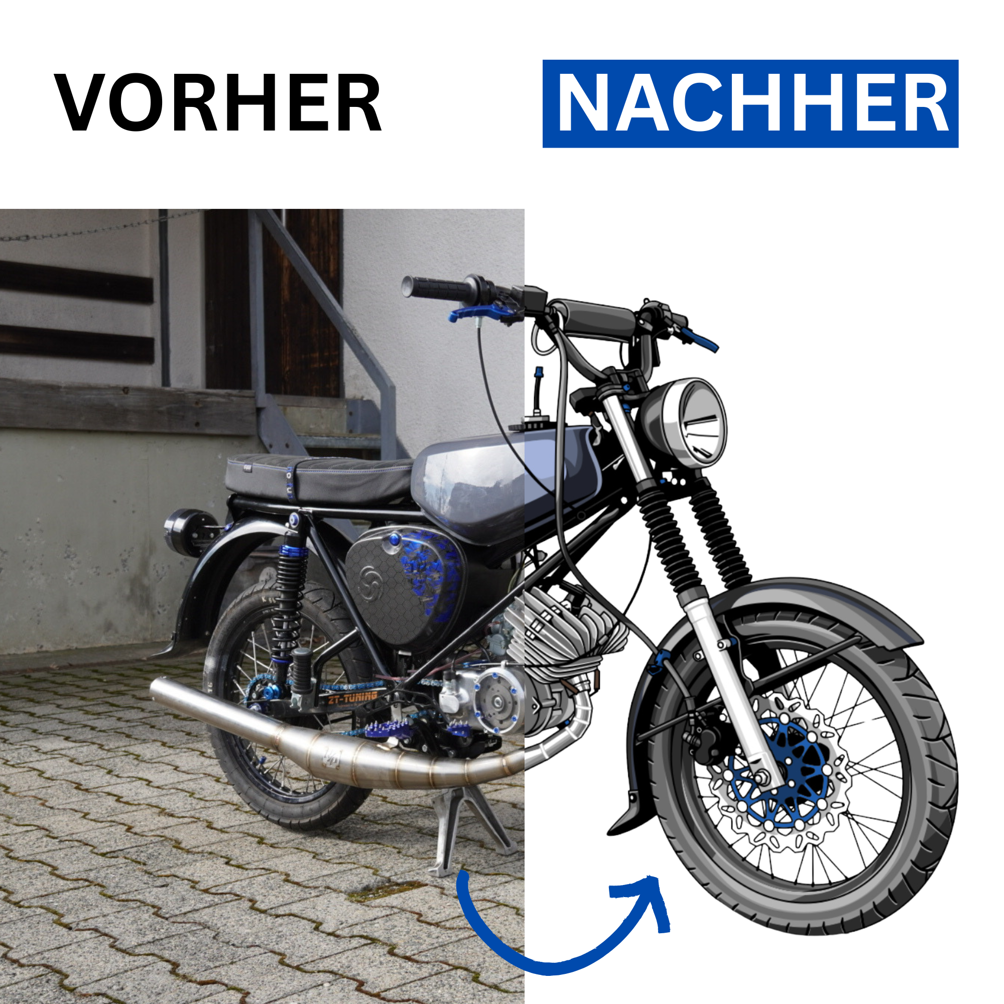 Wir zeichnen dein Fahrzeug! – Dienstleistung